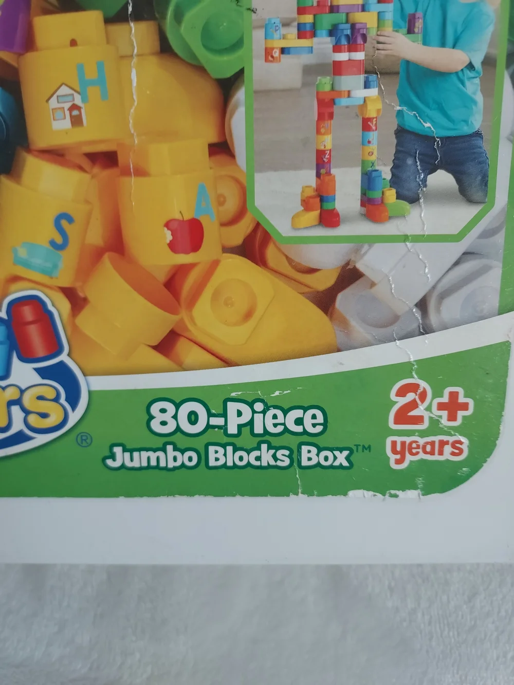 LeapFrog LeapBuilders 80 Pieces Jumbo Blocks Set Interactive Creativity Learning
